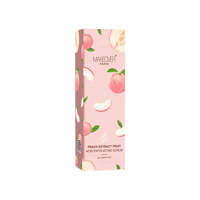 Peach Extract Scrub | Gently Exfoliate & Revitalize Your Skin