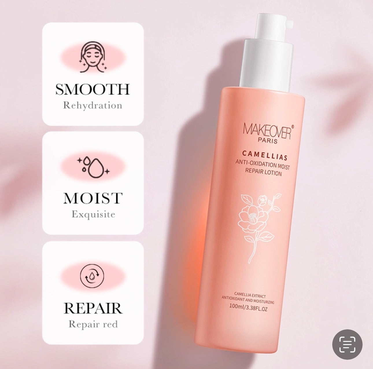 MAKEOVERPARIS MOISTURIZING LOTION (100ML)